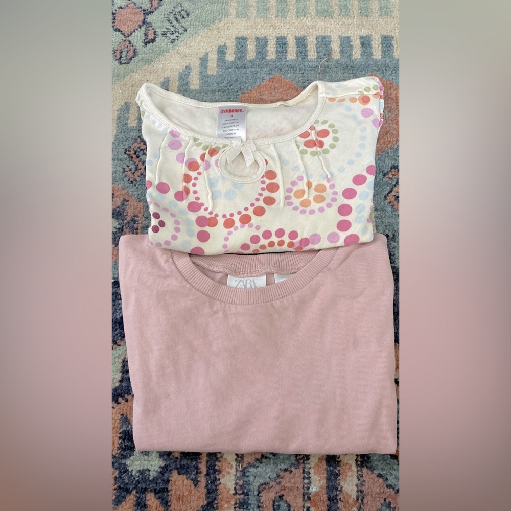 ZARA Bundle of long sleeve shirts for toddlers